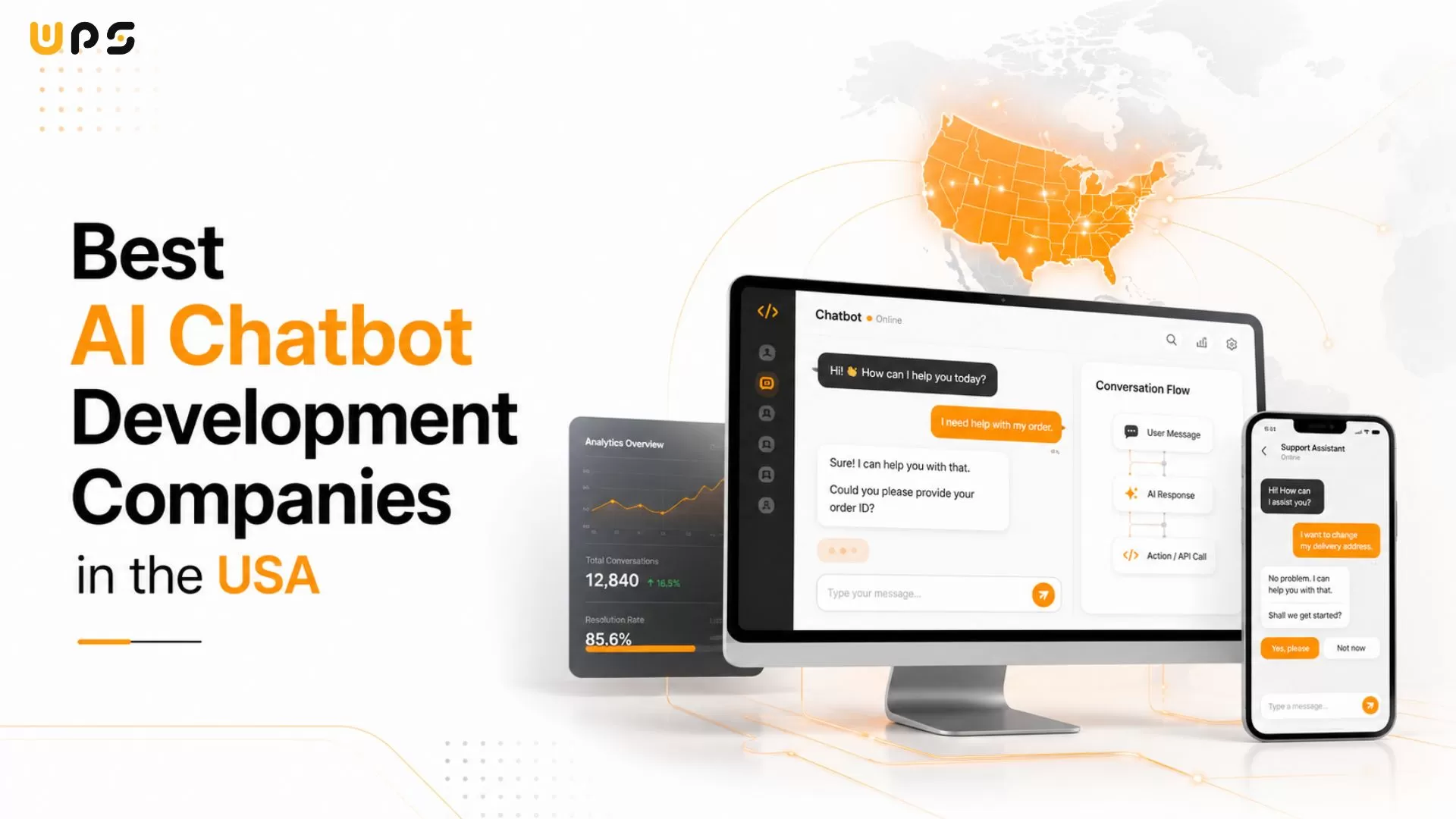 Best AI Chatbot Development Companies in the USA article cover